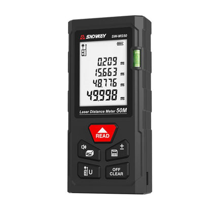 SNDWAY SW-MS50 50M Laser Distance Measuring Instrument High Precision Laser Ruler - Laser Rangefinder by SNDWAY | Online Shopping UK | buy2fix