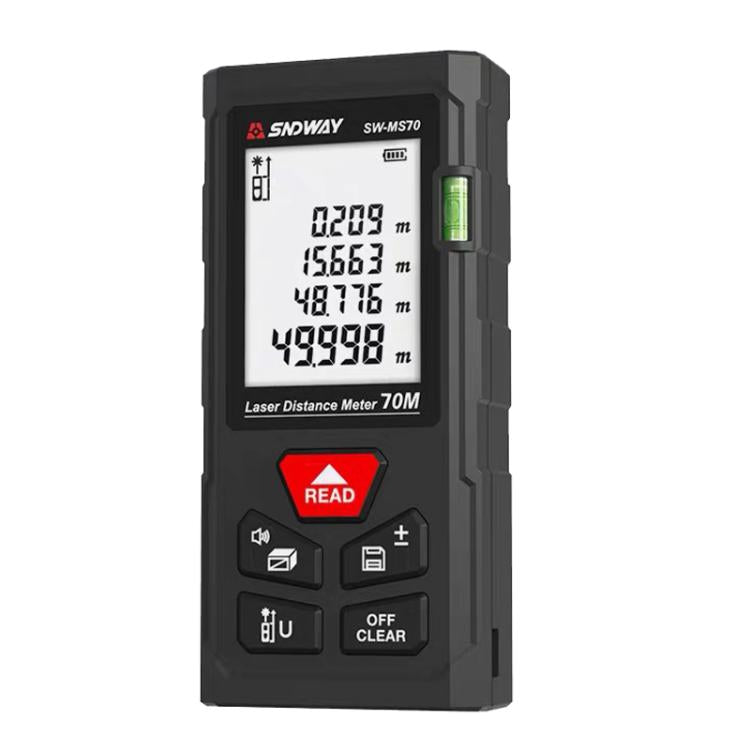 SNDWAY SW-MS70 70M Laser Distance Measuring Instrument High Precision Laser Ruler - Laser Rangefinder by SNDWAY | Online Shopping UK | buy2fix