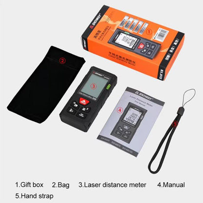 SNDWAY SW-MS50 50M Laser Distance Measuring Instrument High Precision Laser Ruler - Laser Rangefinder by SNDWAY | Online Shopping UK | buy2fix