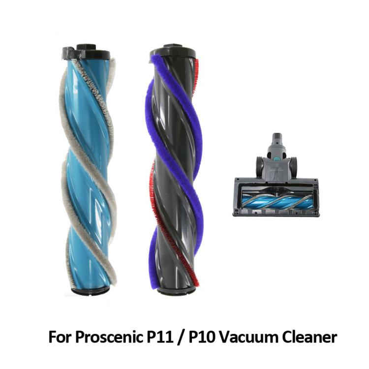 For Proscenic P11 / P10 Vacuum Cleaner Main Brush Roller Bar Accessories(Black) - For Proscenic Accessories by buy2fix | Online Shopping UK | buy2fix