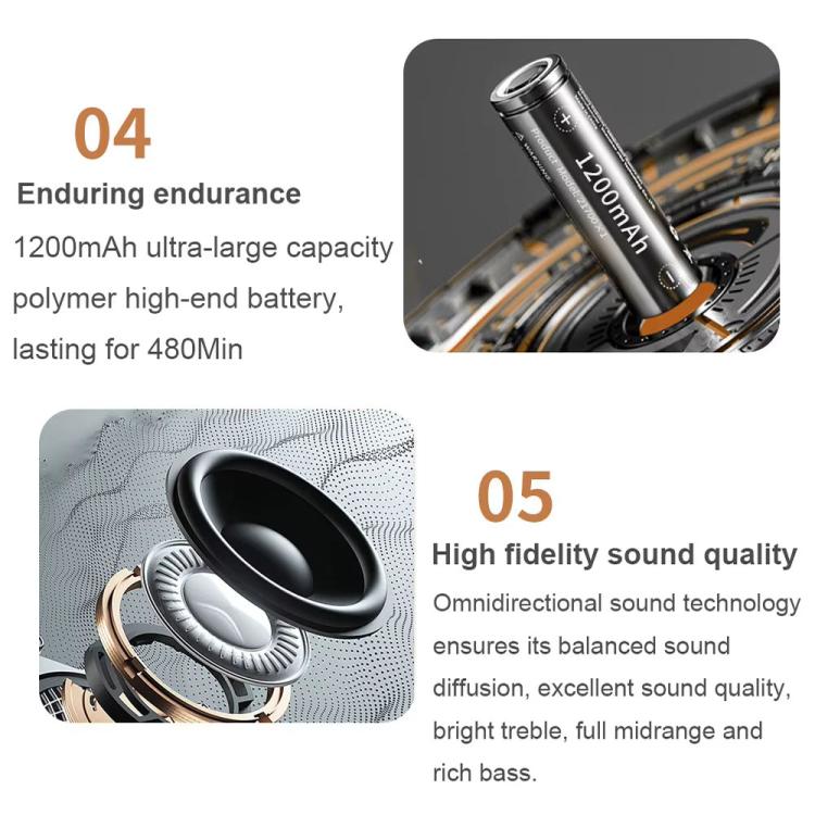 AVWOO A17 Mini Colorful Light Retro Gramophone Bluetooth Speaker(Black) - Mini Speaker by AVWOO | Online Shopping UK | buy2fix