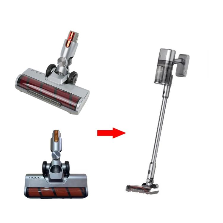 For UWANT V100 / V200 Vacuum Cleaner Soft Roller Brush Head Attachment Replacement(Red Button) - Other Accessories by buy2fix | Online Shopping UK | buy2fix