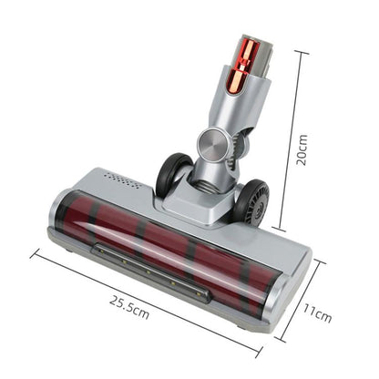 For UWANT V100 / V200 Vacuum Cleaner Soft Roller Brush Head Attachment Replacement(Red Button) - Other Accessories by buy2fix | Online Shopping UK | buy2fix