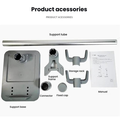 Universal Stand Holder for Cordless Stick Vacuum For Dyson, Xiaomi, Bissell, Shark, Midea, Whirlpool & More(White) - For Dyson Accessories by buy2fix | Online Shopping UK | buy2fix