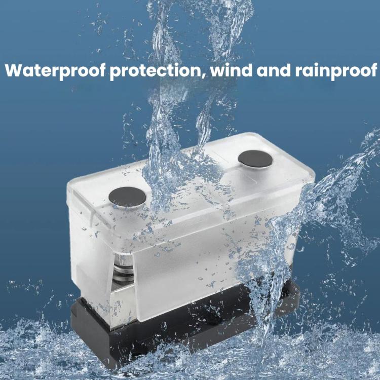 600A RV Yacht Copper Bolt 4 Stud Heavy Duty Busbar Terminal, Color: Red Single - Fuse by buy2fix | Online Shopping UK | buy2fix