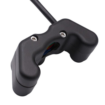 Motorcycle Headlight Auxiliary Light Horn Switches Aluminum Alloy Five-position Faucet Switches with Light(Plastic) - Electrical System by buy2fix | Online Shopping UK | buy2fix