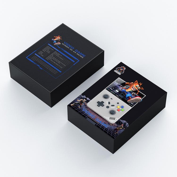 R43 Pro Handheld Game Console 4K HD 4.3-Inch Screen Home Portable Video Game Player, Spec: Translucent Black 128G - Pocket Console by buy2fix | Online Shopping UK | buy2fix