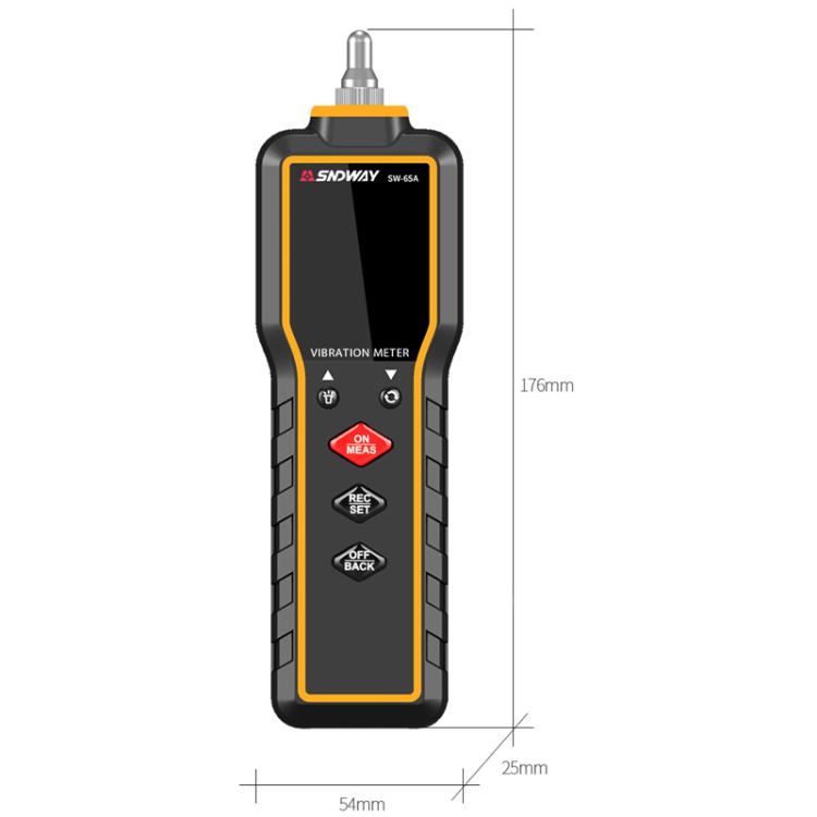 SNDWAY SW-65A Digital Vibrometer Motor Fault Vibration Detector Vibration Pen - Other Tester Tool by SNDWAY | Online Shopping UK | buy2fix