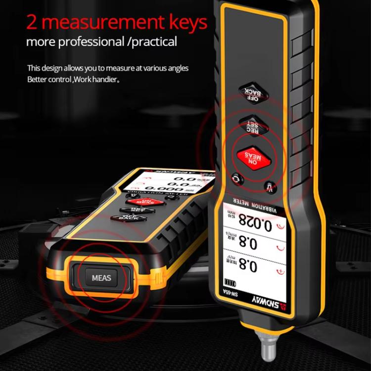 SNDWAY SW-65A Digital Vibrometer Motor Fault Vibration Detector Vibration Pen - Other Tester Tool by SNDWAY | Online Shopping UK | buy2fix