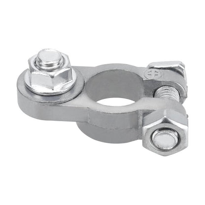 M8 RV Yacht Battery Zinc Alloy Battery Terminal Wiring Clip, Specification: 2x3/8 inch With Brush - Booster Cable & Clip by buy2fix | Online Shopping UK | buy2fix