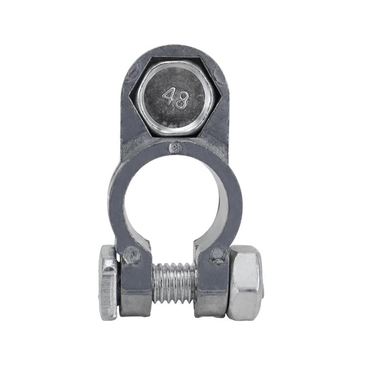 M8 RV Yacht Battery Zinc Alloy Battery Terminal Wiring Clip, Specification: 2x3/8 inch With Brush - Booster Cable & Clip by buy2fix | Online Shopping UK | buy2fix