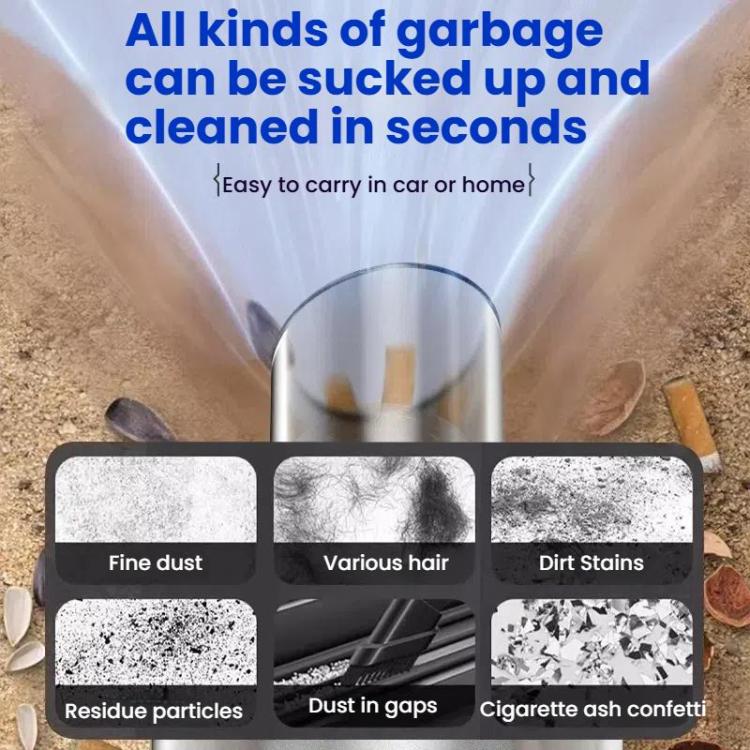 5500Pa Cordless Vacuum/Blowing Cleaner For Home & Car(Purple) - Vacuum Cleaner by buy2fix | Online Shopping UK | buy2fix