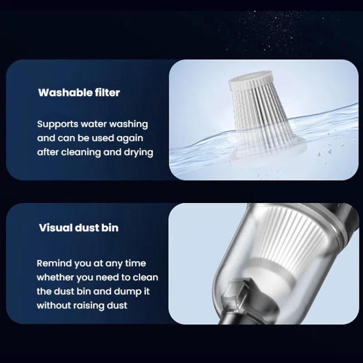 5500Pa Cordless Vacuum/Blowing Cleaner For Home & Car(Purple) - Vacuum Cleaner by buy2fix | Online Shopping UK | buy2fix