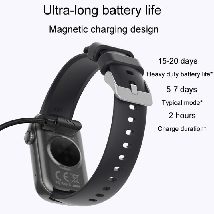 QS50 1.47inch TFT Screen Smart Wristband Support Bluetooth Calling / Oxygen Detection / Sleep Detection / Heart Rate Detection(Pink) - Smart Wristbands by buy2fix | Online Shopping UK | buy2fix