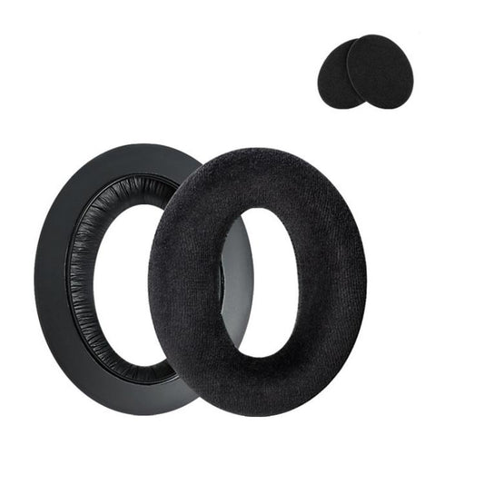 2pcs For Sennheiser HD545 / HD565 / HD580 / HD600 / HD650 Earphone Cover Sponge Earmuffs With Tuning Foam, Material: Flannel - Earmuff & Pad by buy2fix | Online Shopping UK | buy2fix