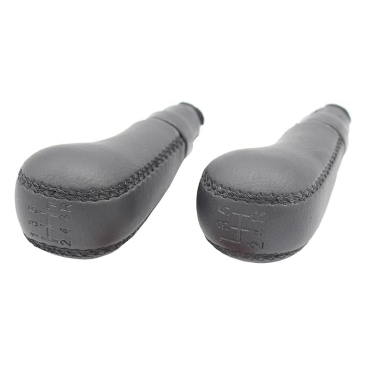 For Volvo S60 / S80 / V70 II / XC70 II Car Gear Knob Shift Hand Ball, Size: 5 Speed(Black Leather) - Shift Knob by buy2fix | Online Shopping UK | buy2fix