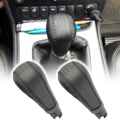 For Volvo S60 / S80 / V70 II / XC70 II Car Gear Knob Shift Hand Ball, Size: 6 Speed(Black Leather) - Shift Knob by buy2fix | Online Shopping UK | buy2fix
