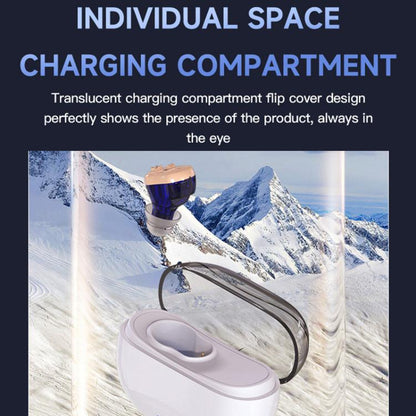 Elderly Hearing Aids In-Ear Sound Amplifier Stand-Alone Sound Collector Invisible Hearing Aids(Blue) - Hearing Aids by buy2fix | Online Shopping UK | buy2fix
