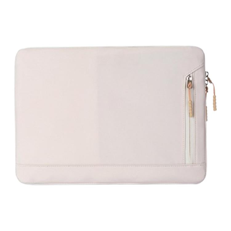 Universal For 14/14.6 inch Laptop Bag Women Portable Computer Bag For IPad Protective Case (Beige) - 13.3 inch by buy2fix | Online Shopping UK | buy2fix