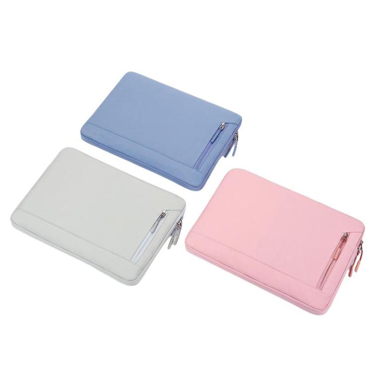 Universal For 14/14.6 inch Laptop Bag Women Portable Computer Bag For IPad Protective Case(Blue) - 13.3 inch by buy2fix | Online Shopping UK | buy2fix