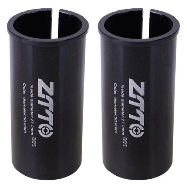 27.2-30.8mm 005 2pcs ZTTO Bicycle Seat Post Conversion Sleeve Reducer Cover(Black) - Others by ZTTO | Online Shopping UK | buy2fix