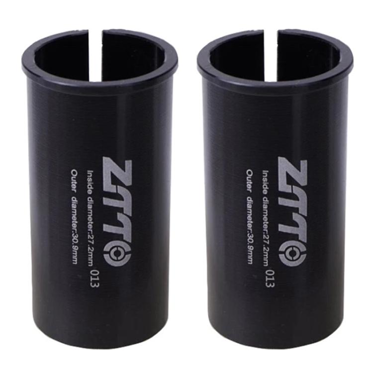 27.2-30.9mm 013 2pcs ZTTO Bicycle Seat Post Conversion Sleeve Reducer Cover(Black) - Others by ZTTO | Online Shopping UK | buy2fix