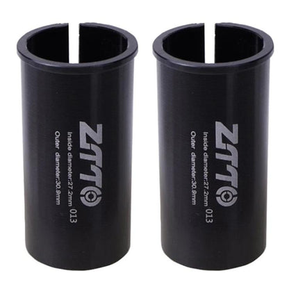 27.2-30.9mm 013 2pcs ZTTO Bicycle Seat Post Conversion Sleeve Reducer Cover(Black) - Others by ZTTO | Online Shopping UK | buy2fix