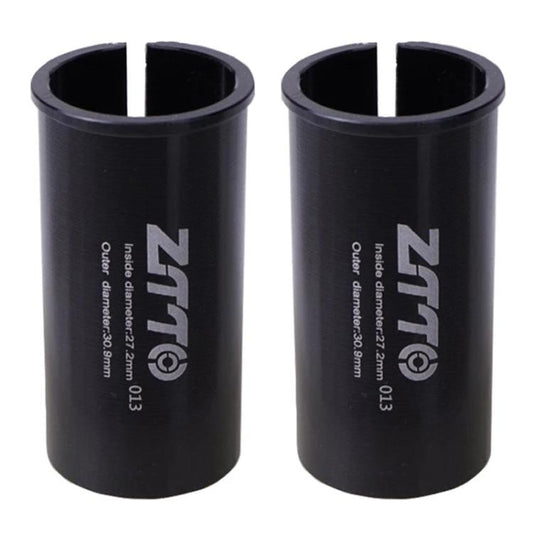 27.2-30.9mm 013 2pcs ZTTO Bicycle Seat Post Conversion Sleeve Reducer Cover(Black) - Others by ZTTO | Online Shopping UK | buy2fix