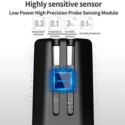 SNDWAY SW-572 Handheld Digital Temperature Humidity Meter High Sensitivity Temperature Humidity Meter - PH & Moisture Meter by SNDWAY | Online Shopping UK | buy2fix