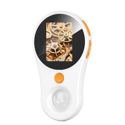 Portable Inspection Jewelry Painting Repair Optical Microscope Mini Primary Secondary Students Experiment Science Apparatus, Style: White+32G - Digital Microscope by buy2fix | Online Shopping UK | buy2fix