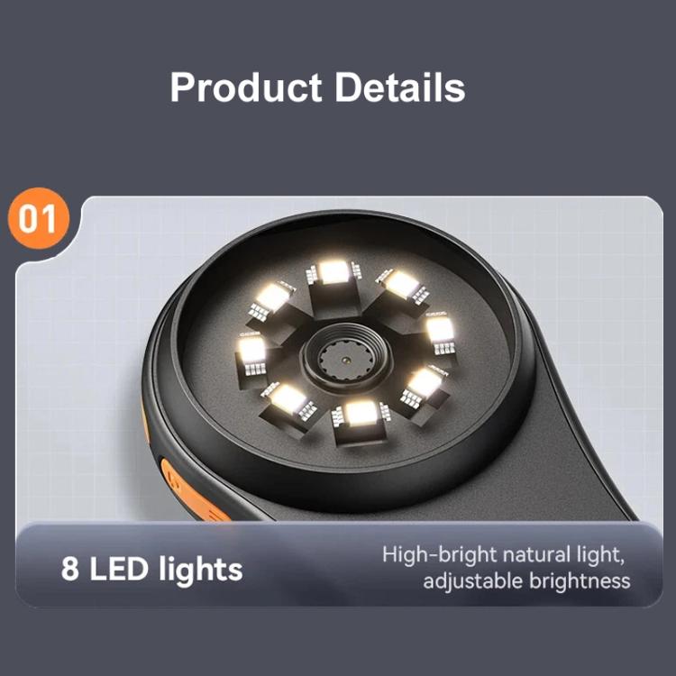 Portable Inspection Jewelry Painting Repair Optical Microscope Mini Primary Secondary Students Experiment Science Apparatus, Style: White - Digital Microscope by buy2fix | Online Shopping UK | buy2fix