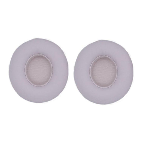 For Beats Solo 4 1pair Headphone Leather Cover Earmuffs Sponge Cover(White) - Earmuff & Pad by buy2fix | Online Shopping UK | buy2fix