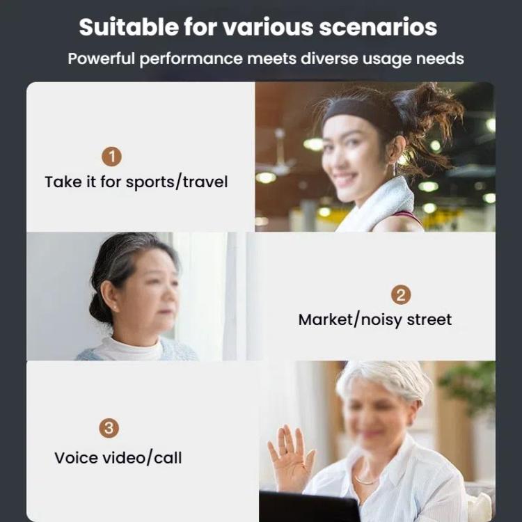 Hearing Aid Sound Amplifier Elderly Noise Reduction Sound Collector Hearing Aid Accessories(Battery Model) - Hearing Aids by buy2fix | Online Shopping UK | buy2fix