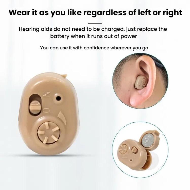 Hearing Aid Sound Amplifier Elderly Noise Reduction Sound Collector Hearing Aid Accessories(Battery Model) - Hearing Aids by buy2fix | Online Shopping UK | buy2fix