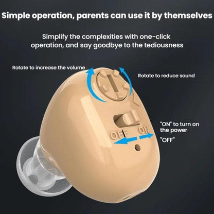 Hearing Aid Sound Amplifier Elderly Noise Reduction Sound Collector Hearing Aid Accessories(Battery Model) - Hearing Aids by buy2fix | Online Shopping UK | buy2fix