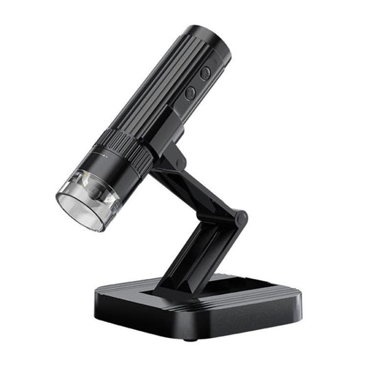 Portable 200W Pixel 1000X HD Wireless Digital Microscope(Black With Holder) - Digital Microscope by buy2fix | Online Shopping UK | buy2fix