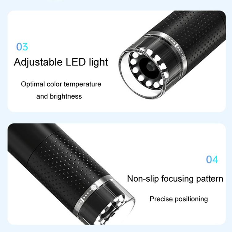 High Definition Beauty Hair Inspection Portable Digital Microscope(320 Black) - Digital Microscope by buy2fix | Online Shopping UK | buy2fix