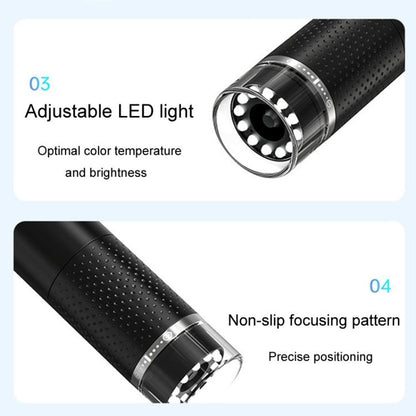 High Definition Beauty Hair Inspection Portable Digital Microscope(320 Black) - Digital Microscope by buy2fix | Online Shopping UK | buy2fix