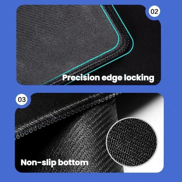 Keyboard Shortcut Desk Mat Mouse Pad Non-Slip Office Desk Pad With Computer Commands 400x800x2mm(No.9) - Mouse Pads by buy2fix | Online Shopping UK | buy2fix