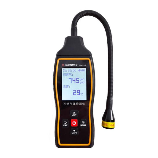 SNDWAY SW-733B Combustible Gas Detector Explosion-Proof Natural Gas Gas Methane Gas Alarms - Gas Monitor by SNDWAY | Online Shopping UK | buy2fix