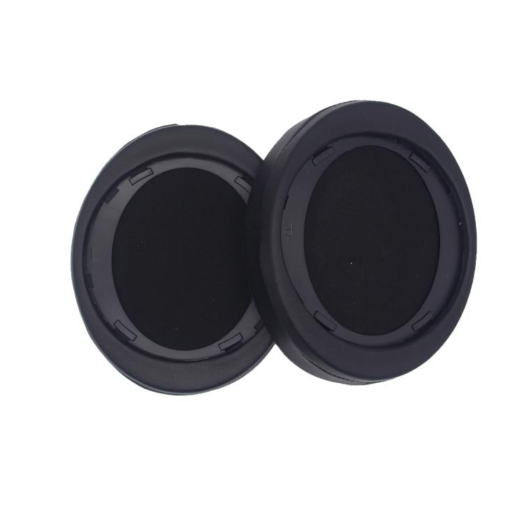 For Philips SHP9500 1pair Headphones Sponge Cover Earmuffs, Color: Gray Cotton Linen - Earmuff & Pad by buy2fix | Online Shopping UK | buy2fix