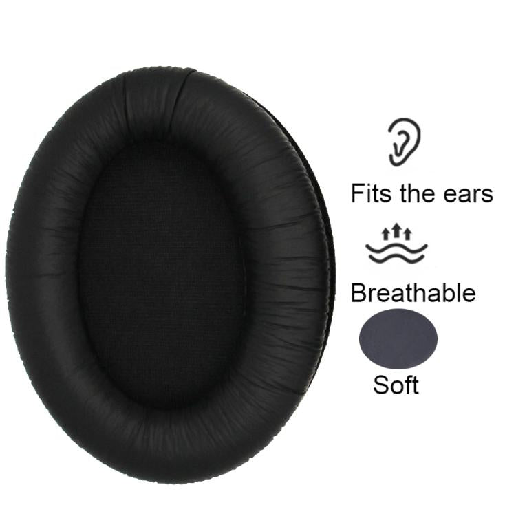 1pair Headphones Sponge Cover Earmuffs For Sennheiser HD418 / 429 / 439 / 449, Color: Flannel - Earmuff & Pad by buy2fix | Online Shopping UK | buy2fix