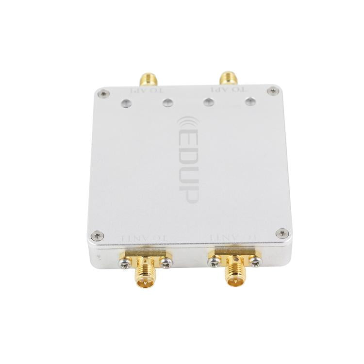 EDUP EP-AB023 2.4G+2.4G WiFi Signal Amplifier Remote Control Dual Channel 4W Expander - Broadband Amplifiers by EDUP | Online Shopping UK | buy2fix