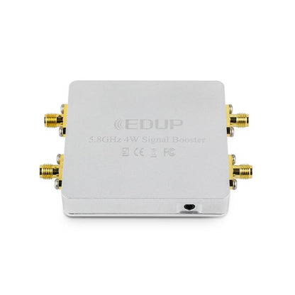EDUP EP-AB022 2.4G+5.8G WiFi Signal Amplifier Remote Control Dual Channel 4W Expander - Broadband Amplifiers by EDUP | Online Shopping UK | buy2fix