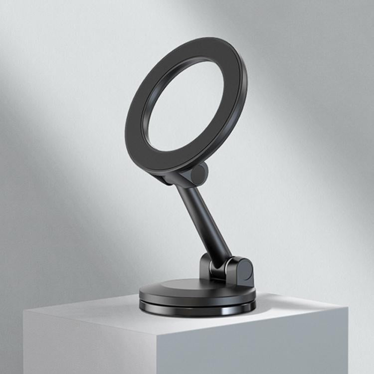 Magnetic Folding Car Mobile Phone Navigation Holder(Black) - Universal Car Holders by buy2fix | Online Shopping UK | buy2fix