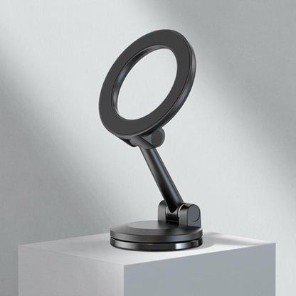 Magnetic Folding Car Mobile Phone Navigation Holder(Black) - Universal Car Holders by buy2fix | Online Shopping UK | buy2fix