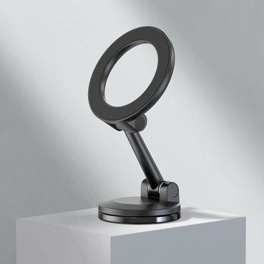 Magnetic Folding Car Mobile Phone Navigation Holder(Black) - Universal Car Holders by buy2fix | Online Shopping UK | buy2fix