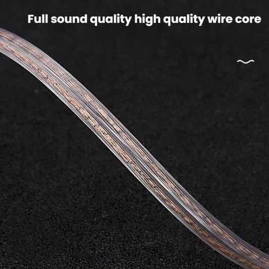 CVJ Dual Parallel 2 Pin 0.78mm S Universal Headphone Cable, Style: Without Mic - Cable & Splitter by CVJ | Online Shopping UK | buy2fix