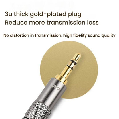 CVJ TS800 Eight Strands Copper Silver Plated Interchangeable Audio Plugs Headphone Upgrade Cable, Style: 4.4mm 0.78mm - Cable & Splitter by CVJ | Online Shopping UK | buy2fix