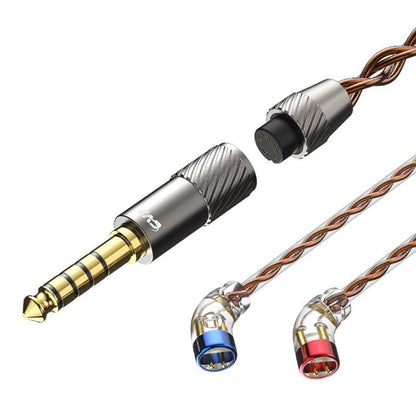 CVJ VS400 Interchangeable Audio Plug Oxygen-Free Copper Headphone Upgrade Cable, Style: 4.4mm S Pin - Cable & Splitter by CVJ | Online Shopping UK | buy2fix
